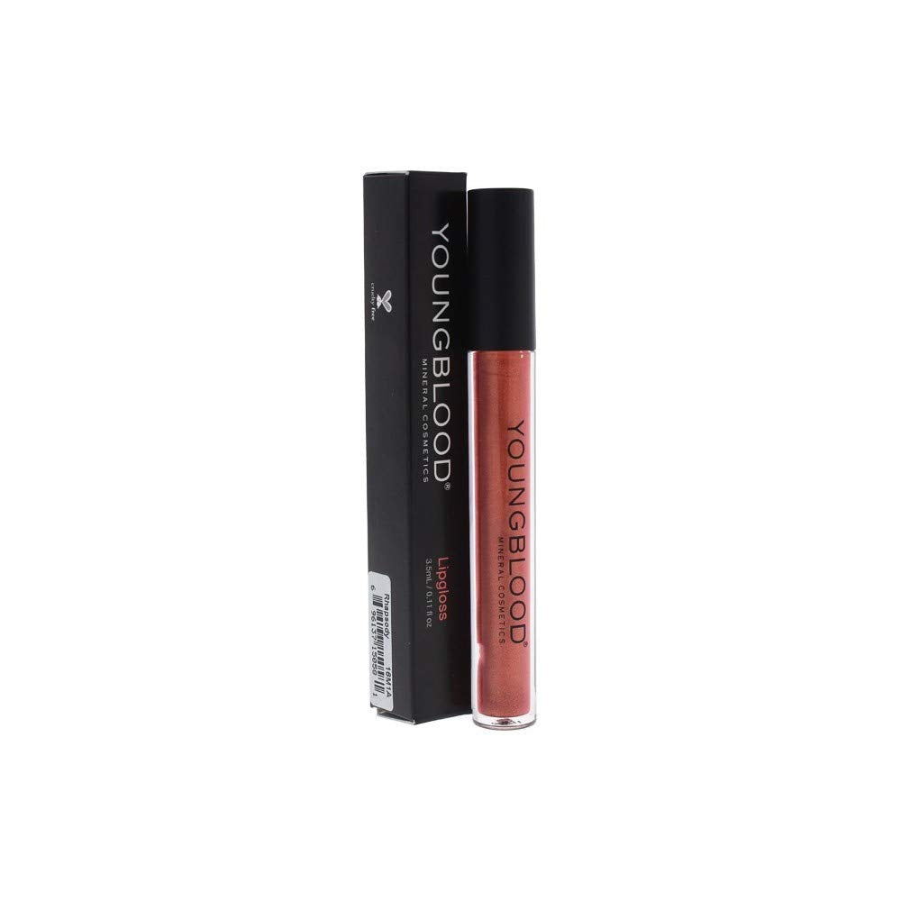 Mineral Cosmetics Natural High-Shine Lipgloss - Rhapsody - 3.5 Ml / 0.11 Fl Oz