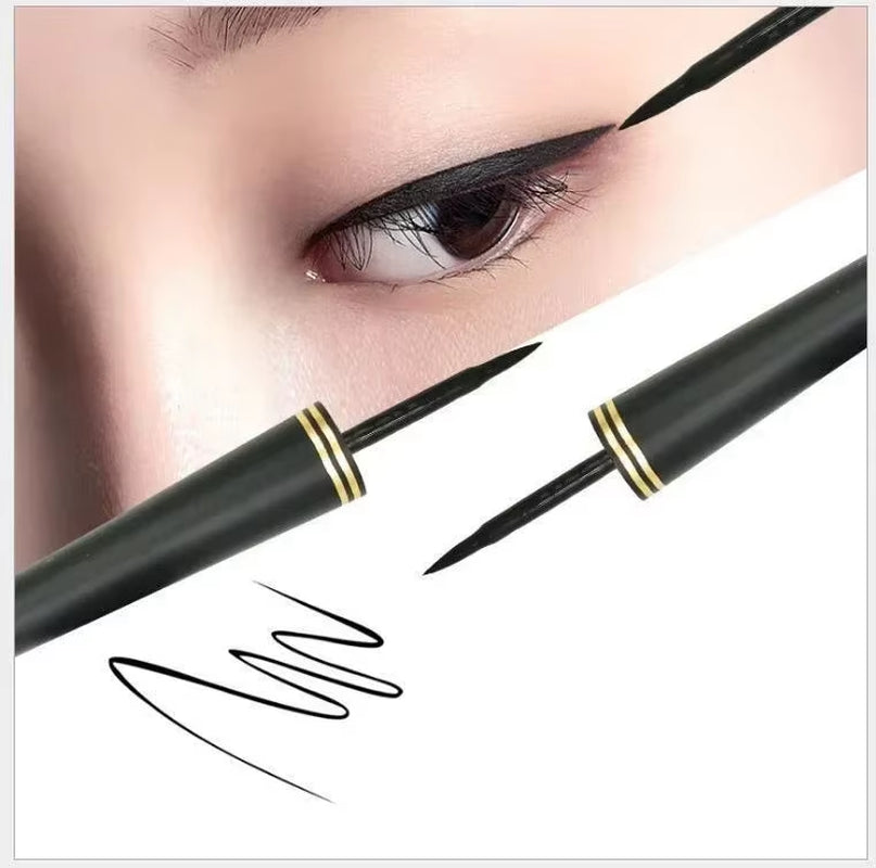Matte Quick Drying High Pigment Eye Liner Pen Black Liquid Eyeliner Waterproof Long Lasting Eye Liner Pencil Eye Makeup Tools