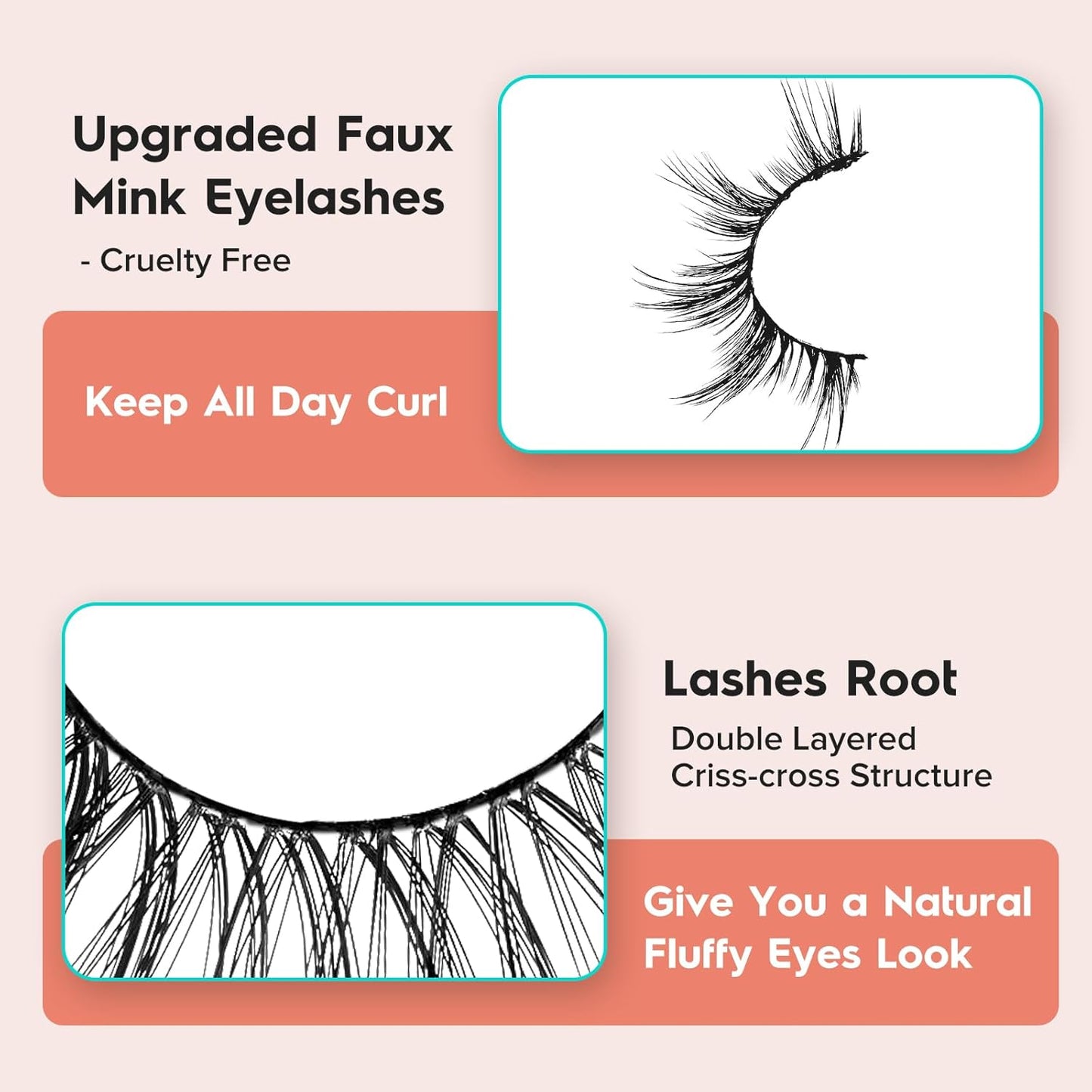 Manga Lashes Wispy False Eyelashes Natural Look 14Mm Cat Anime Lash 0.1MM Thin Band Manhua Style 3D Volume Eyelash Pack C Curl 7 Pair