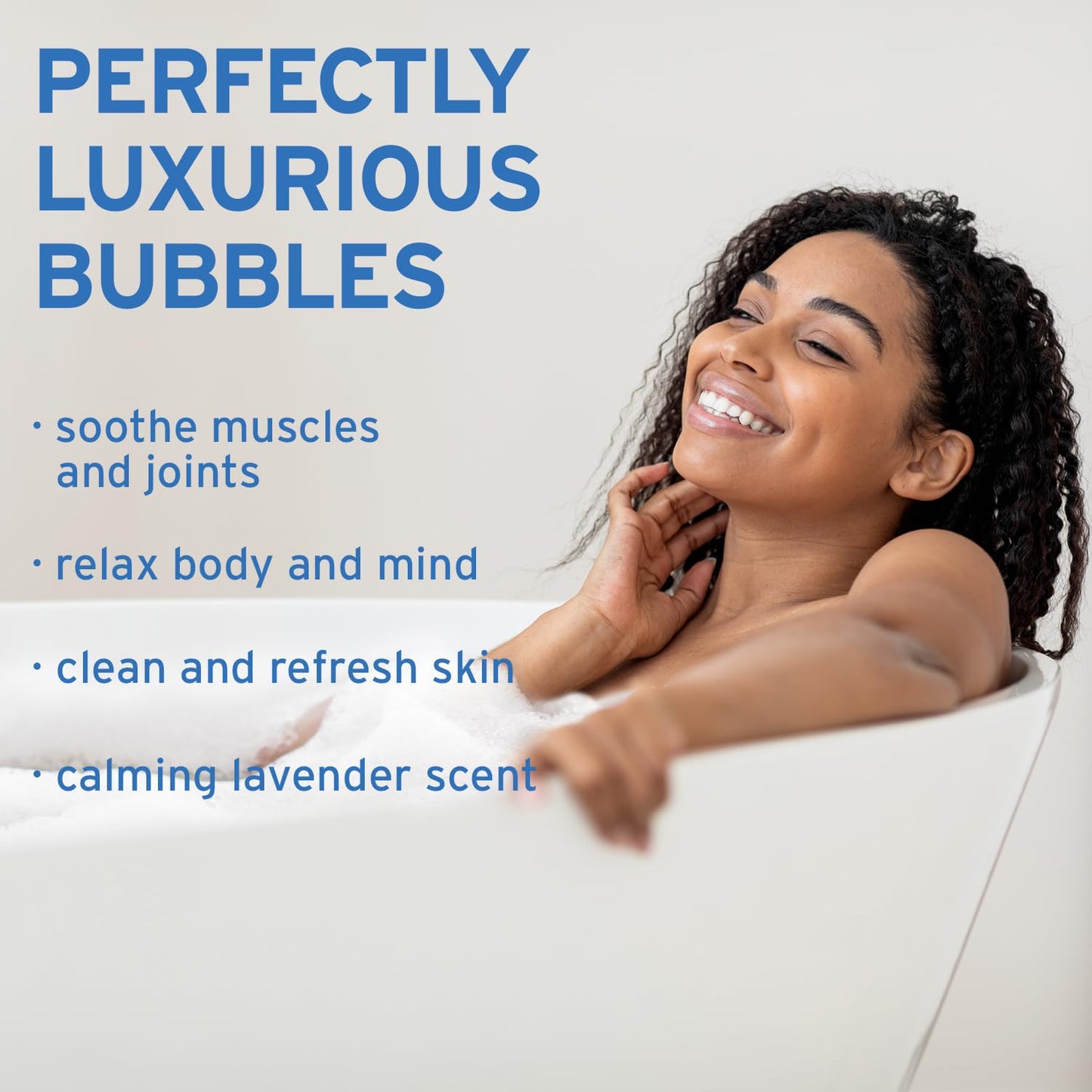 Magnesium Oil Bath Soak Lavender Scent, plus Magnesium Chloride from Zechstein Seabed, Cleanses and Refreshes, Relaxes Muscles and Joints, 60-Day Guarantee, Not Tested on Animals (Lavender)