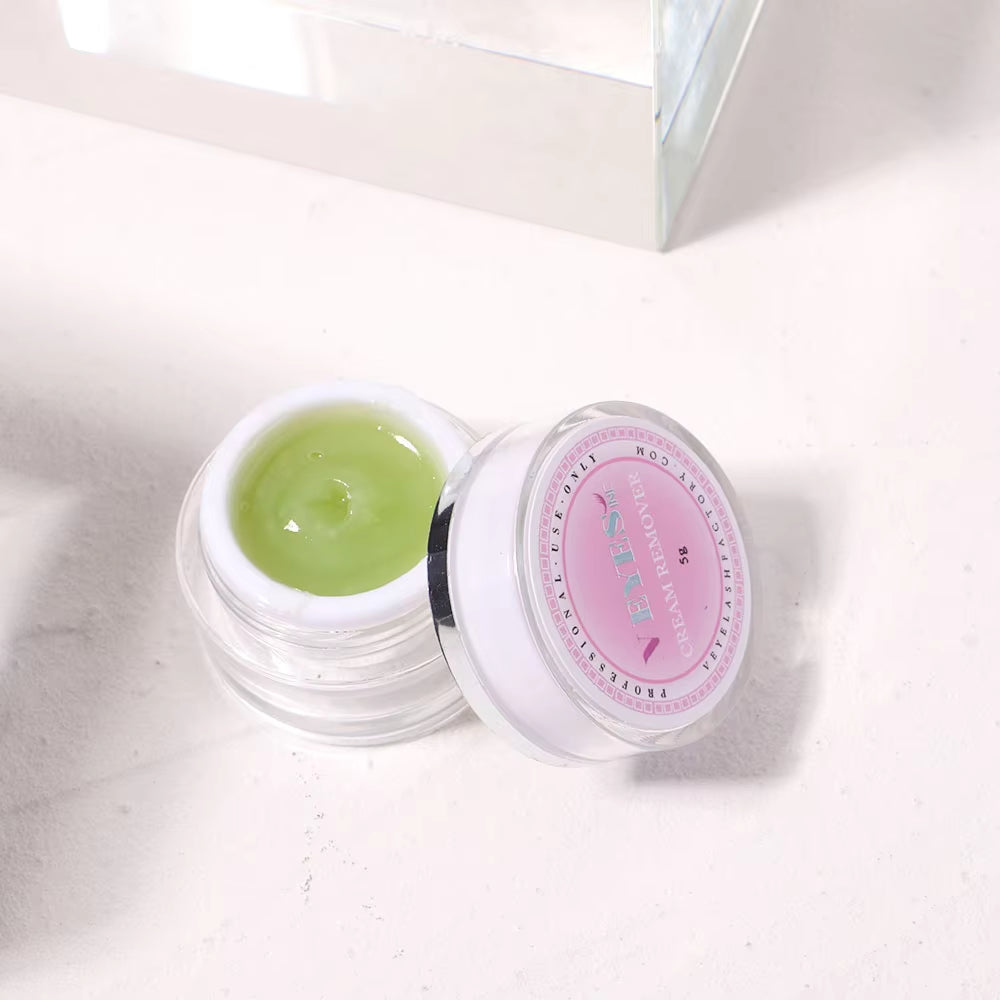Eyelash Extensions Cream Remover Veyelash Aloe Ingredients Eyelashes Glue Remover Soft Gentle Remover for Makeup