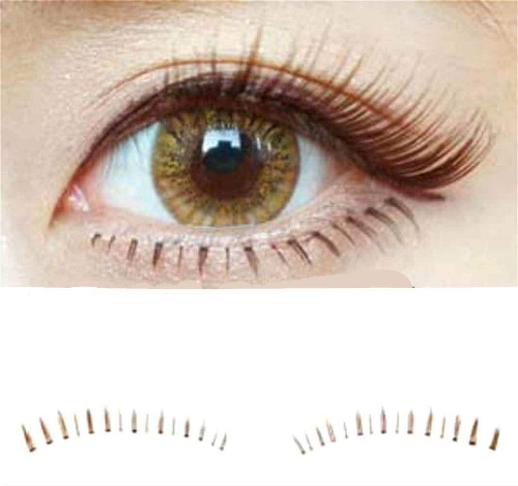 Bottom Lashes Natural Lower Lashes Bottom Eyelashes Black or Brown Eyelashes Natural Look Face Lashes Set 10 Pairs Lashes Pack