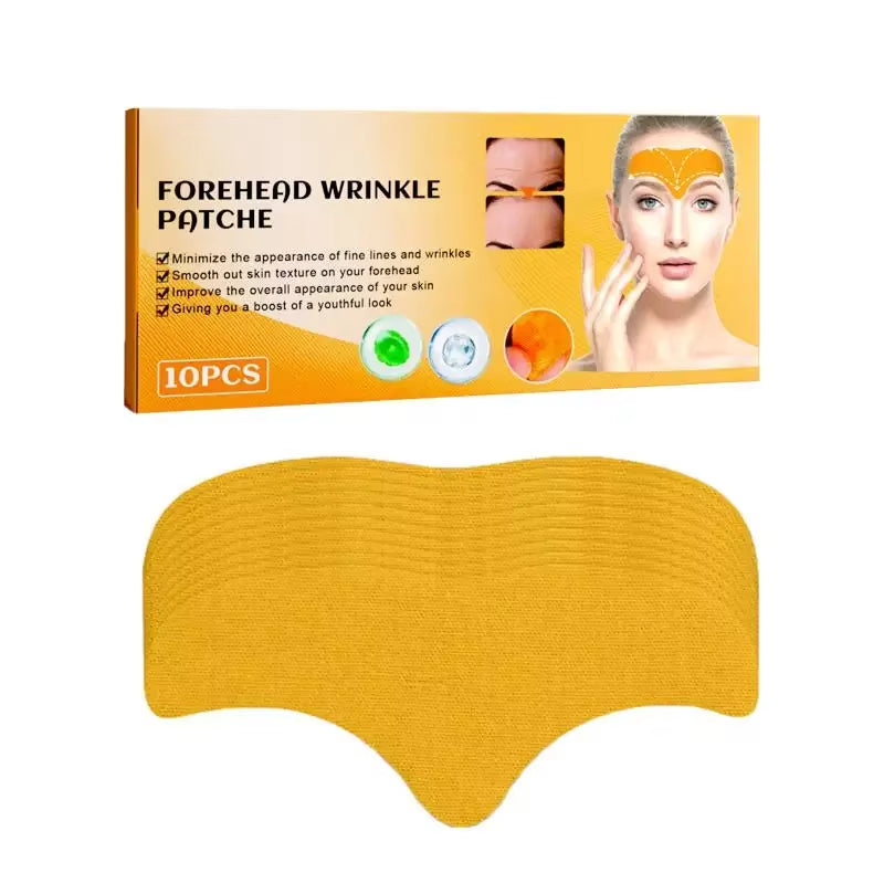 Forehead Wrinkle Patch Lightening Forehead Wrinkle Anti-Wrinkle Firming Mask Frown Treatment Stickers Anti-Aging Face Skin Care