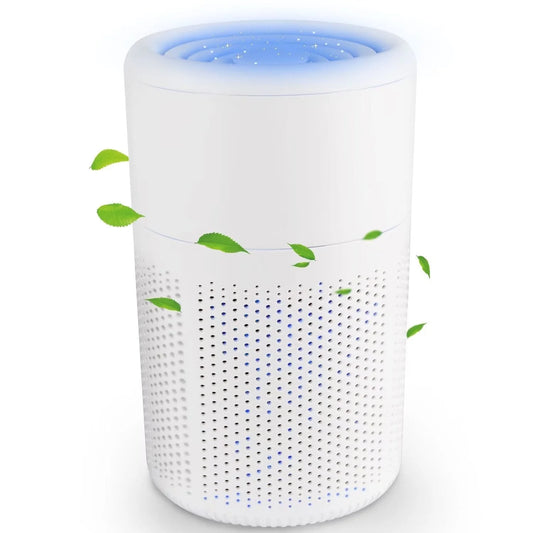 Air Purifiers for Allergies and Asthma, AILKIN Air Purifier for Bedroom Mini Air Purifier for Home,Pets,Office,Small Room,Portable Desktop Air Purifier for Smoke