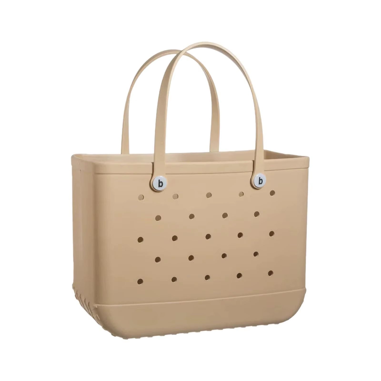 EVA Waterproof Beach Tote Bag Large Capacity Handbag for Women Multi-Purpose Storage Bag Popular Fashion Leisure Designer Bags