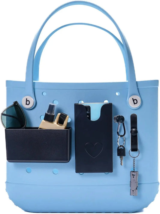 4PCS Organizer Holder for Bogg Bag, Accessories for Bogg Bags, Phone Holder Compatible with Bogg Bag Original, Accessories for B