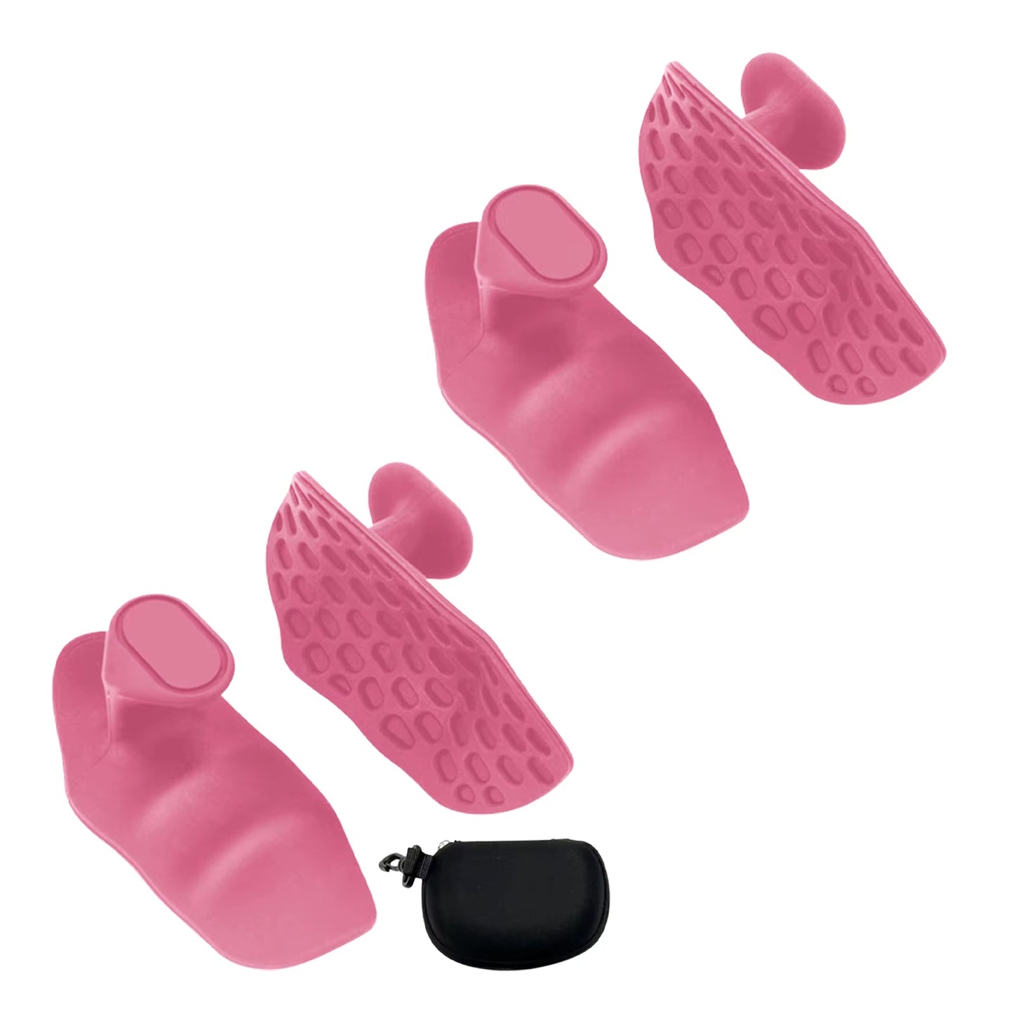 Silicone Hand Gripper Strengthener Forearm Gym Grips Fingerless Hand Grips Protection for Weight Lifting Gym Workout