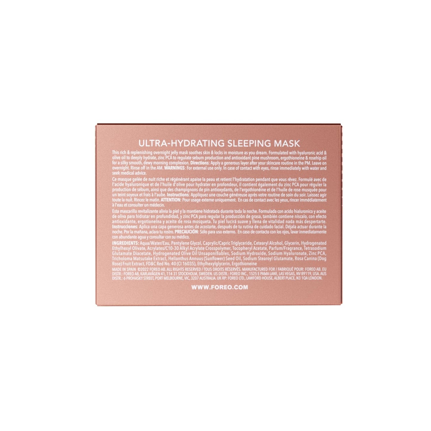 SUPERCHARGED Hydrating Night Mask - Deeply Replenishing Face Moisturizer - Rejuvenating Face Cream - Vegan - Cruelty & Gluten-Free